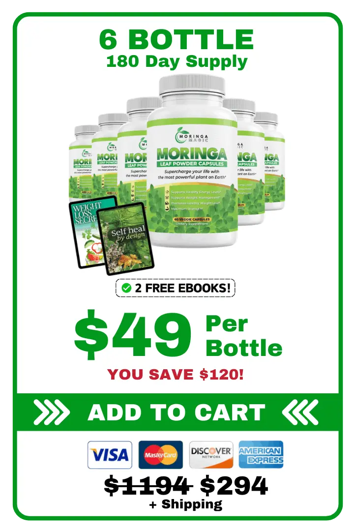 six bottal moringa magice